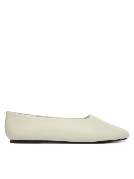 Balerinos Calvin Klein Round Ballerina Lth balta