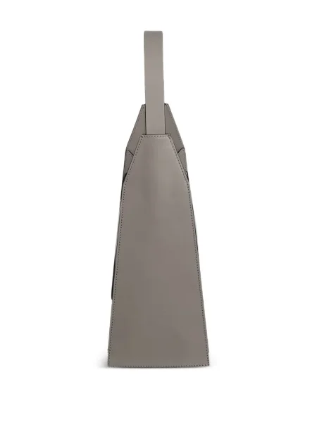 Geanta de piele Merryl Tielman din piele gri