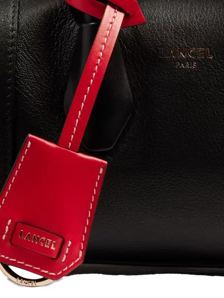 Geanta de piele Lancel din piele negru