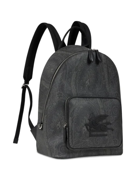 Rucsac Etro cu model paisley gri