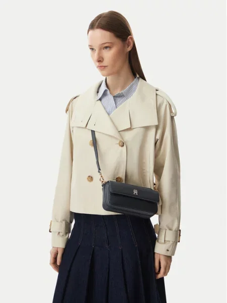 TOMMY HILFIGER Válltáska fekete