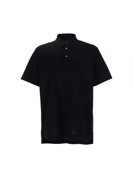 Haftowana koszulka polo Givenchy czarna