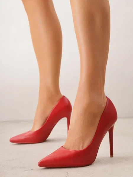 Pantofi stiletto Temilis roșii