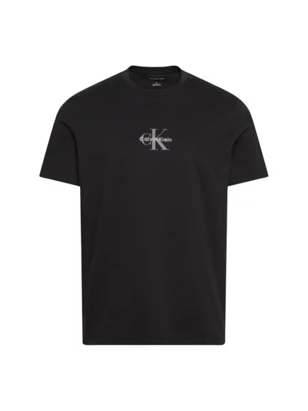 Koszulka Calvin Klein Jeans z logo czarna