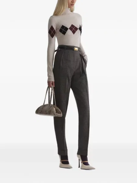 Pantaloni Mugler gri