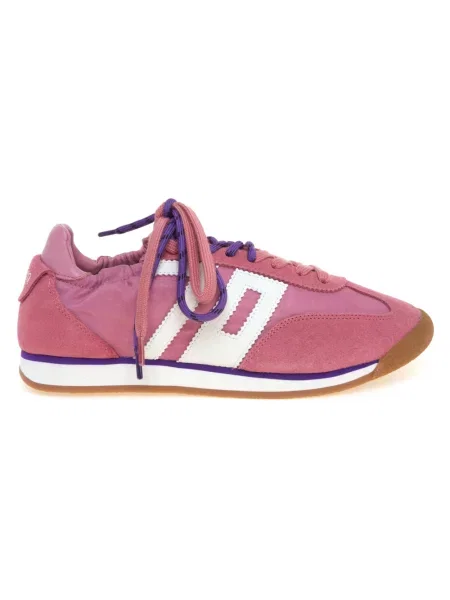 Sneakersy Back70 skórzane różowe