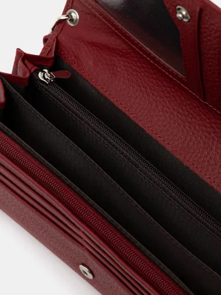 Answear.LAB portofel de piele rosu