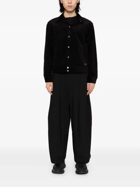 Geacă Team Wang Design de catifea cord negru