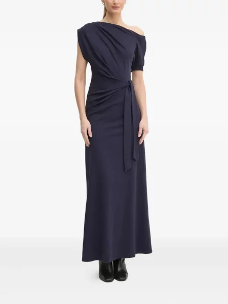 Rochie maxi Dvf Diane Von Furstenberg de costum albastru