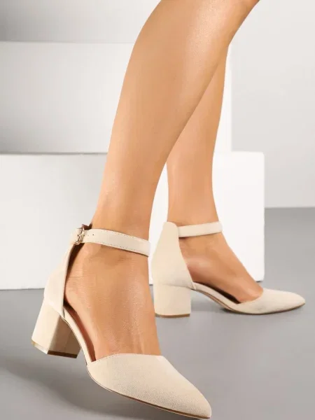 Pantofi cu Nurilora bej