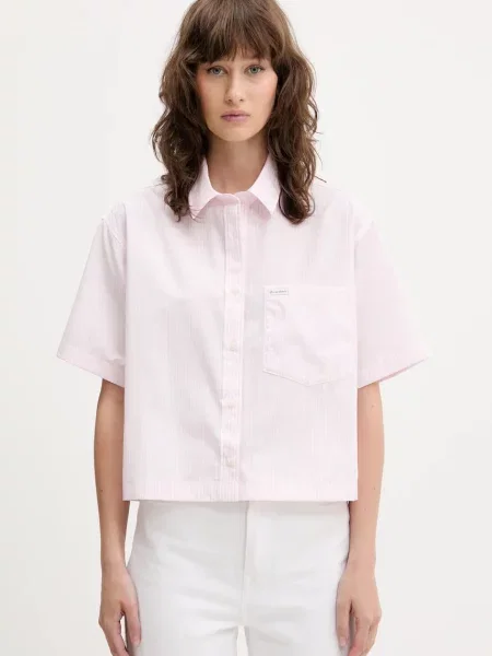Guess Jeans cămașă din roz