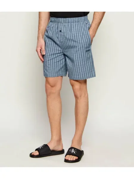 BOSS BLACK Pantaloni scurți de pijama Chris negru