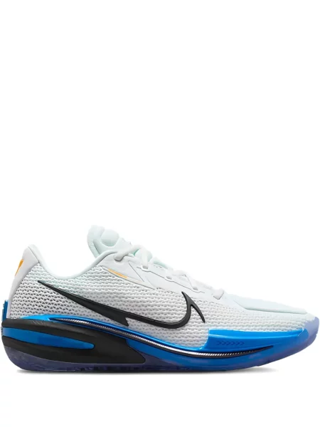 Tricou Nike cu glugă cu dungi din bambus alb