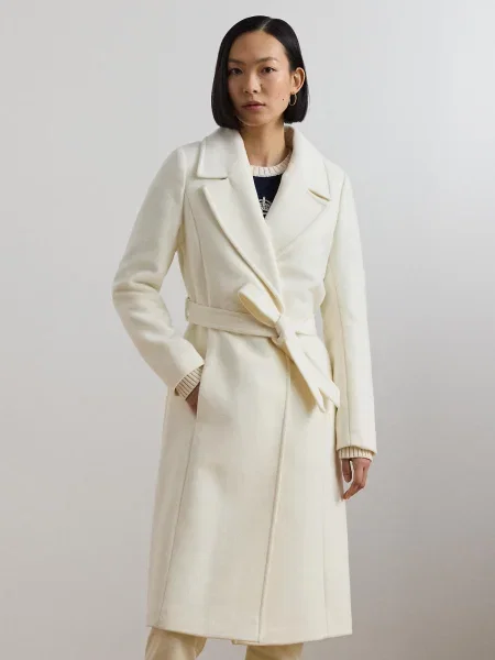 Lauren Ralph Lauren Palton de primăvară-toamnă crem