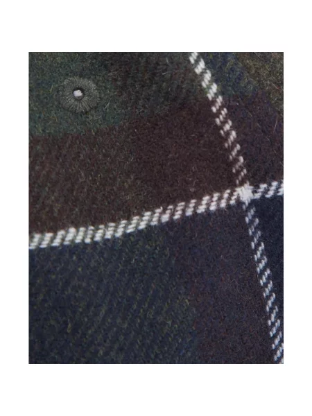 Barbour Czapka z daszkiem GALINGALE ciemny zielony