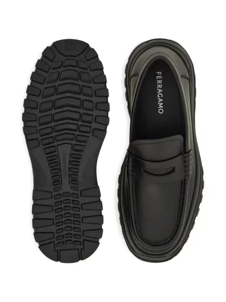 Pantofi loafer Ferragamo negru