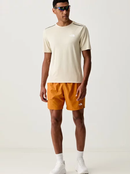 The North Face kratka majica Mountain Athletics Tape bež