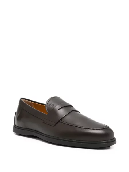Pantofi loafer Tod's maro
