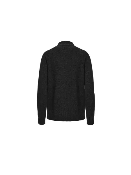 Sweter Malo z kaszmiru czarny