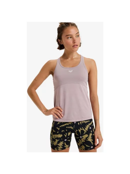 Koszulka Roxy Move Free Mesh XL różowa