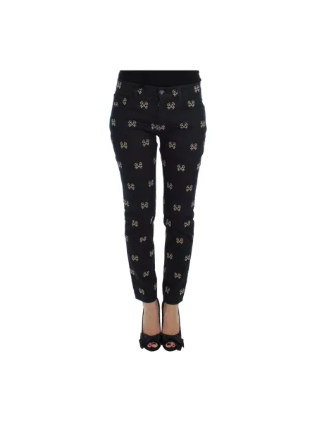 Haftowane jeansy Dolce And Gabbana