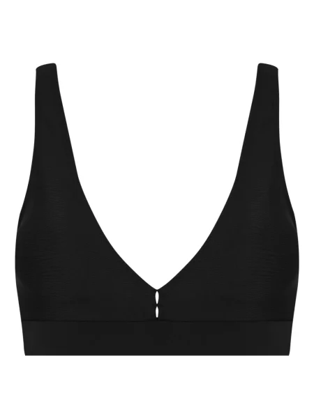 Sutien Lygia & Nanny cu decolteu în V negru