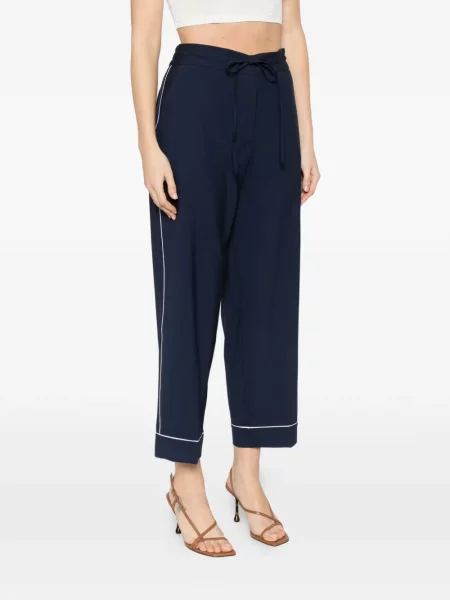 Cropp pantaloni P.a.r.o.s.h. albastru