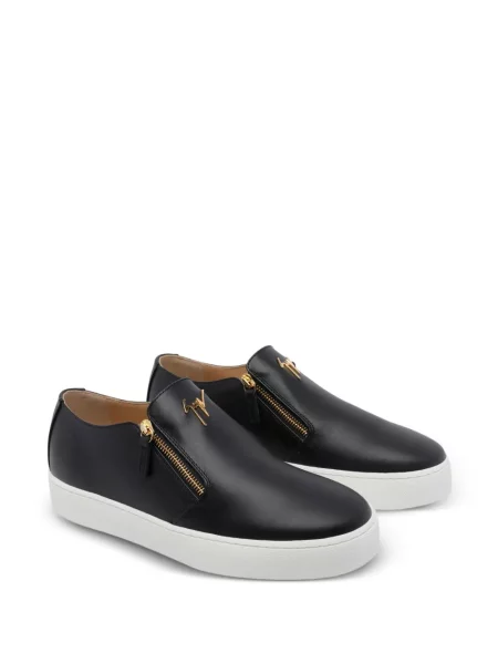 Kožne tenisice Giuseppe Zanotti crna
