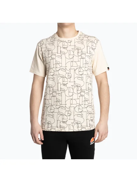 Olcsóbban. férfi póló Ellesse Gilliano off white. Méret: M fehér
