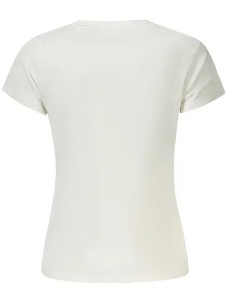 Tricou Pepe Jeans scurt alb