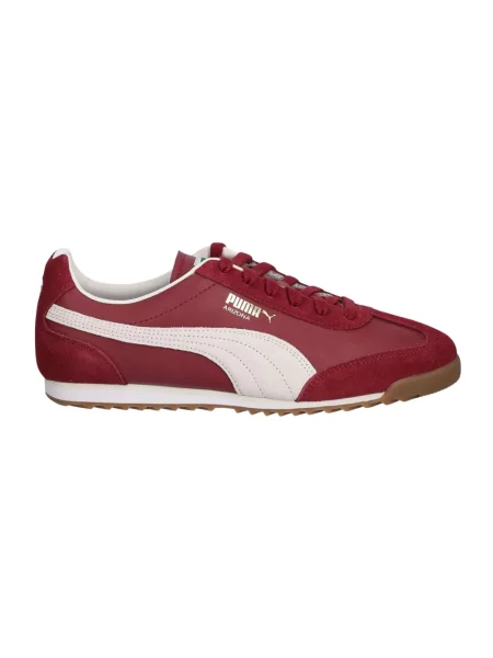 Puma sneakersy skórzane Arizona Retro bordowy czerwone