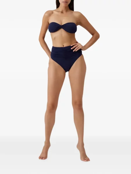 Bikini Melissa Odabash cu volane albastru