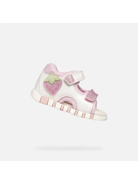 Otroški sandali Geox SANDAL IUPIDOO bela