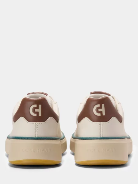 Кожаные кеды Cole Haan бежевые