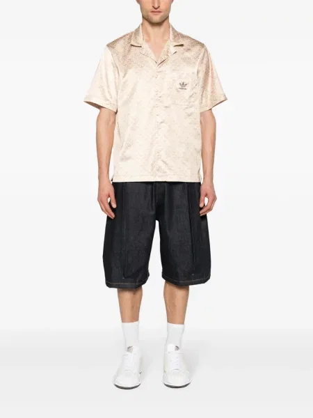 Sneakersy Adidas zamszowe z nadrukiem chunky czarne