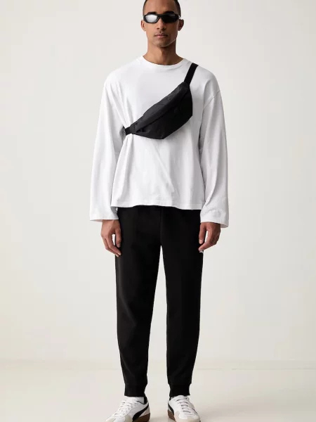 Puma pantaloni de trening pentru bărbați cu Essentials negru