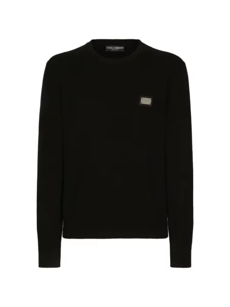 Pulover de lână Dolce & Gabbana de lână negru
