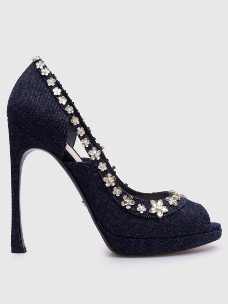 Туфли Christian Dior синие