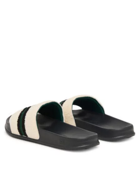 Tommy Hilfiger Šlepetės Hilfiger Towelling Pool Slide Kreminė