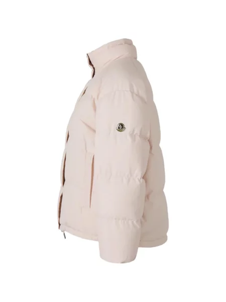 Páperová bunda Moncler ružová