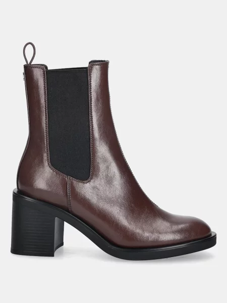 Черевики HUGO Nalie блок коричневий