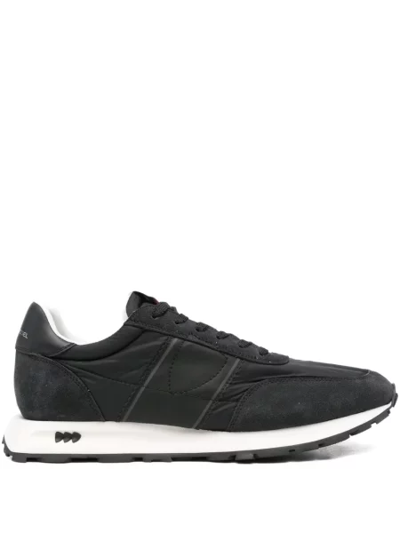 Sneakerși Philippe Model Paris din piele de căprioară negru