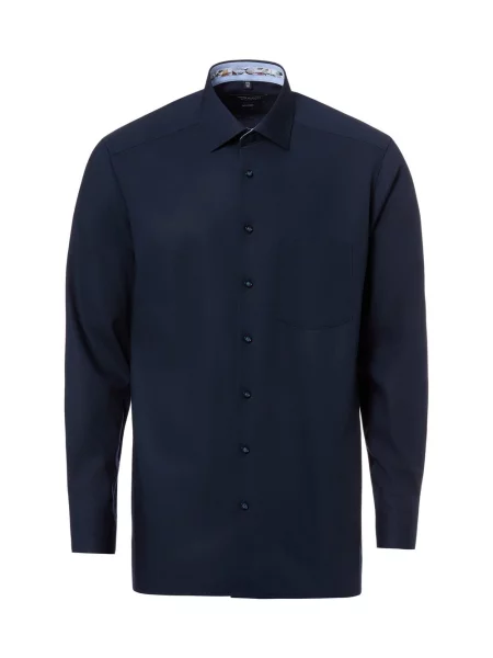 Andrew James koszula biznesowa Mężczyźni Regular Fit jednolity 39 niebieski