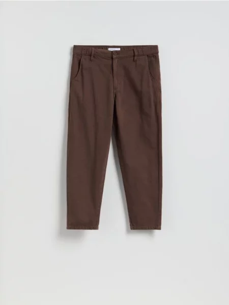 Reserved Blugi cu croială de jogging dark grey jeans gri