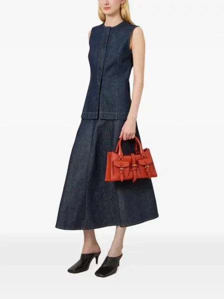 Geantă shopper Mulberry portocaliu