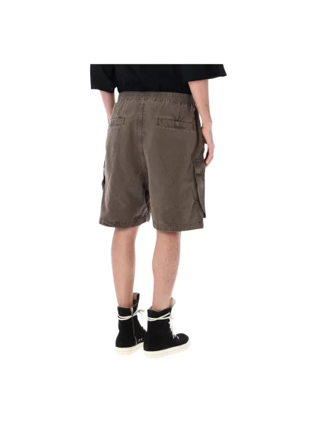 Szorty cargo Rick Owens brązowe