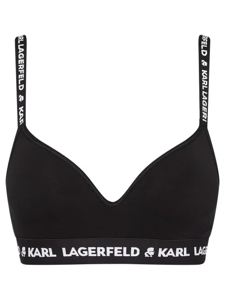 Karl Lagerfeld Podprsenka černá bílá