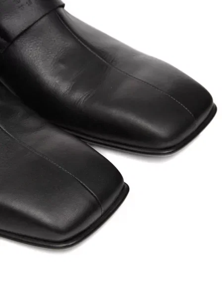 Pantofi loafer Mm6 Maison Margiela din piele negru