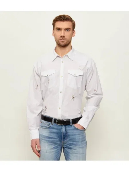 AllSaints Cămașă PORTMAN | Oversize fit