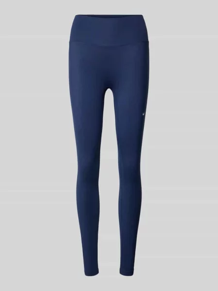 Legginsy z nadrukiem z logo model One' Nike Training granatowe